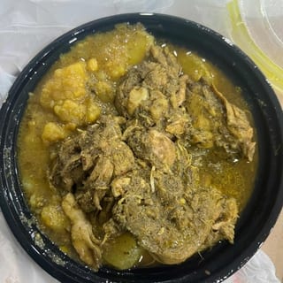 Curry Chicken Buss Up Shut